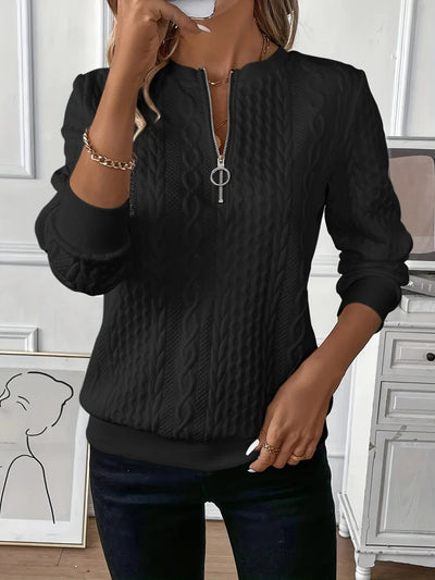 Olivia | Zip-up sweater